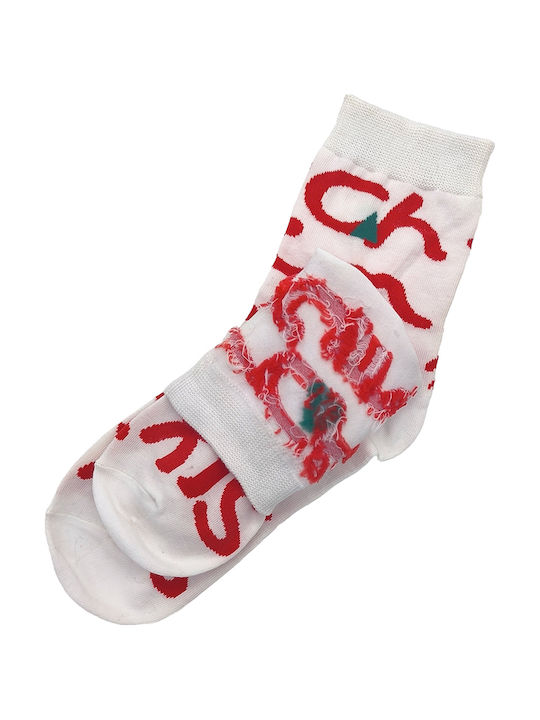 Gift-Me Christmas Socks White