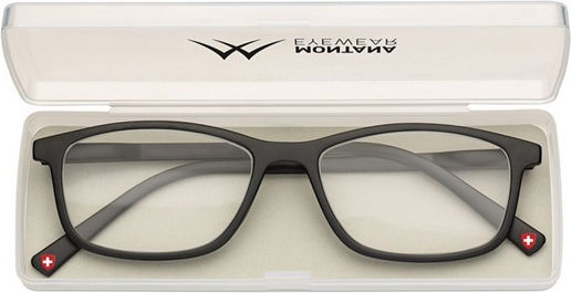 Montana Eyewear Γυαλιά Πρεσβυωπίας +1.00 σε Μαύρο χρώμα