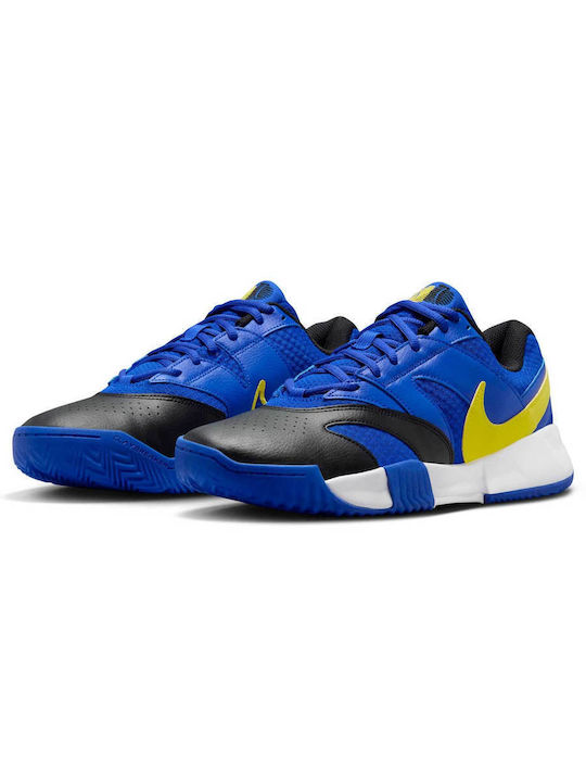 Nike Court Lite 4 Men's Tennis Shoes for Clay Courts Blue