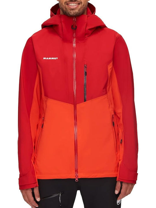 Mammut 1010-29510-3683 Ανδρικό Μπουφάν για Σκι & Snowboard Κόκκινο