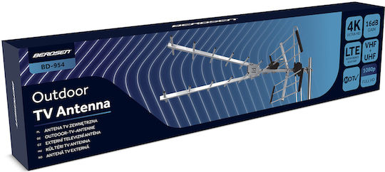 Berdsen Bd-954 Ultra HD 4K Directional Outdoor TV Antenna