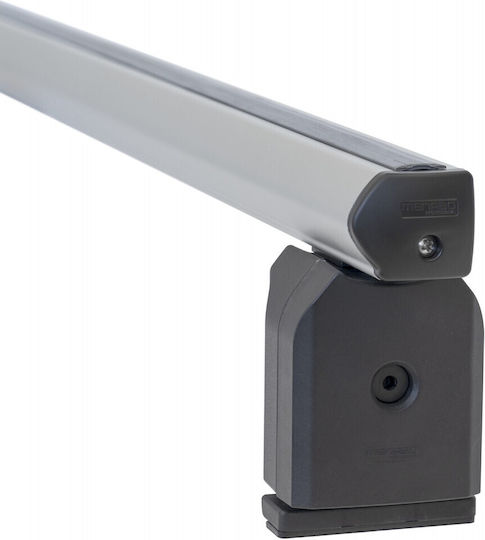 Menabo 125cm. (with Roof Rack Legs) Silver