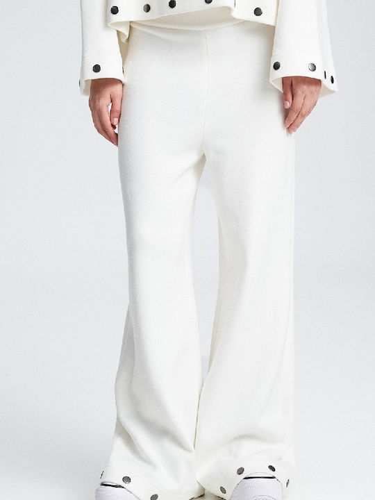 Zoya Women's Fabric Trousers White