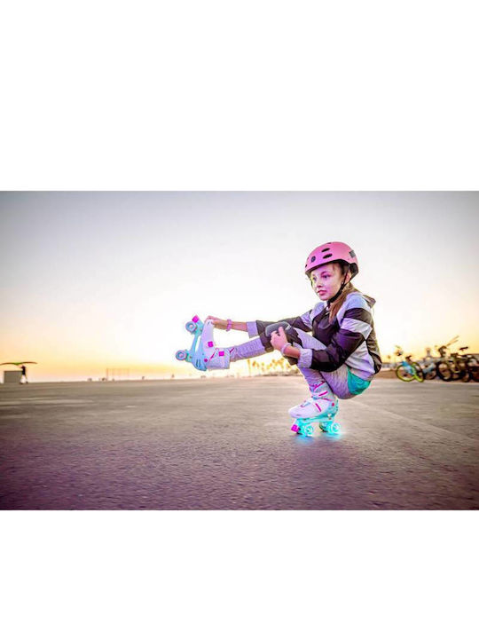 Y Volution Quad / Inline Αυξομειούμενα Rollers Ροζ Παιδικά