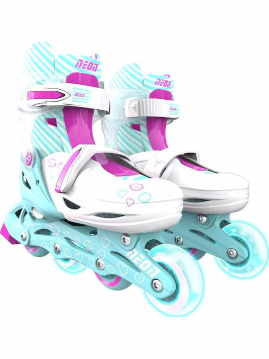 Y Volution Quad / Inline Αυξομειούμενα Rollers Ροζ Παιδικά