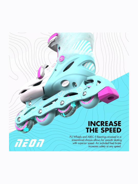 Y Volution Quad / Inline Αυξομειούμενα Rollers Ροζ Παιδικά