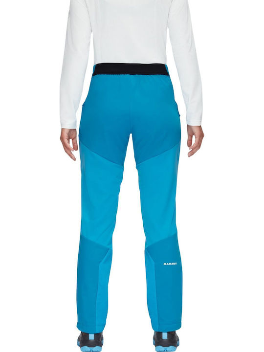 Mammut 1021-00550-5213-44-10 Дамски Сноуборд-панталони Ски & Сноуборд Мека обвивка Син