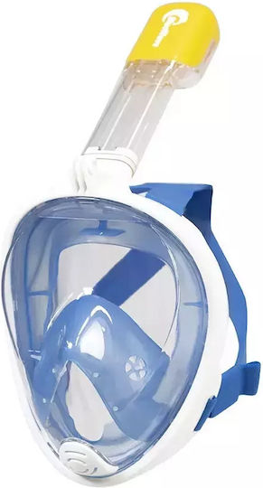 Bluewave Μάσκα Θαλάσσης Full Face Λευκή