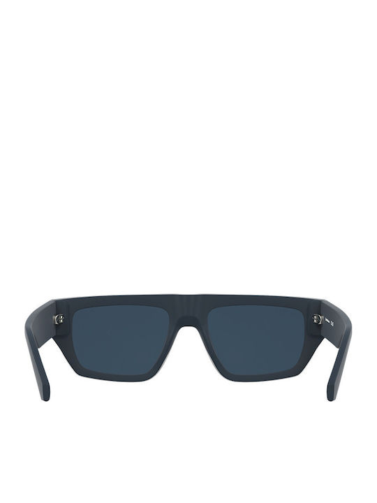 Calvin Klein Unisex Ochelari de soare cu Albastru marin Cadru și Albastru Lentilă CKJ25619S 400