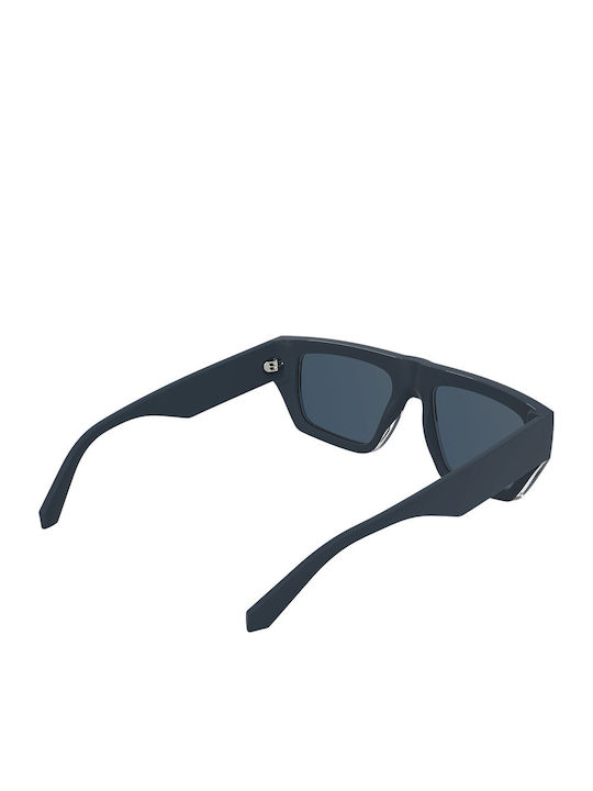 Calvin Klein Unisex Ochelari de soare cu Albastru marin Cadru și Albastru Lentilă CKJ25619S 400