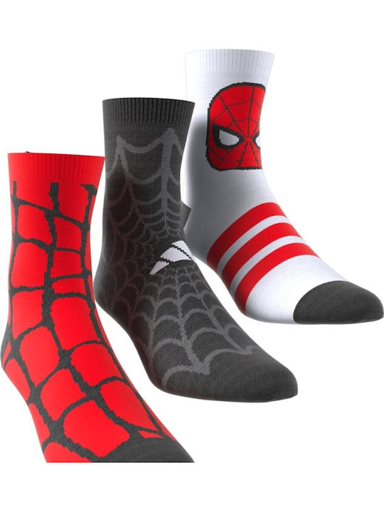 adidas Kids' Socks Performance White 3 Pairs