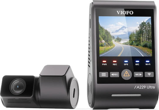 Viofo A229 Ultra 2 4K Windshield Car DVR Set with Rear Camera