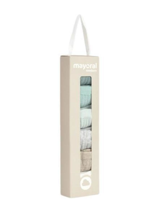 Mayoral Kids' Socks Green 6 Pairs