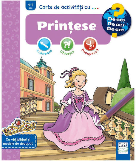 Carte De Activitaè›i Cu .... Prinè›ese - Dominique Conte