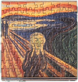 Munch The Scream Puzzle 2D 150pcs