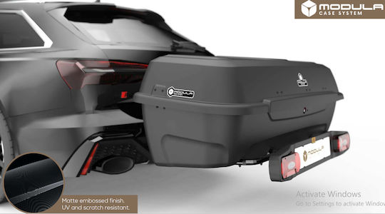 Modula Recargo Dachboxen für Autos 410lt Schwarze
