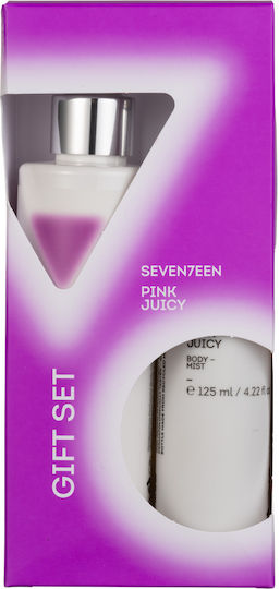 Seventeen Pink Juicy Σετ Περιποίησης για Ενυδάτωση & Λάμψη 2τμχ