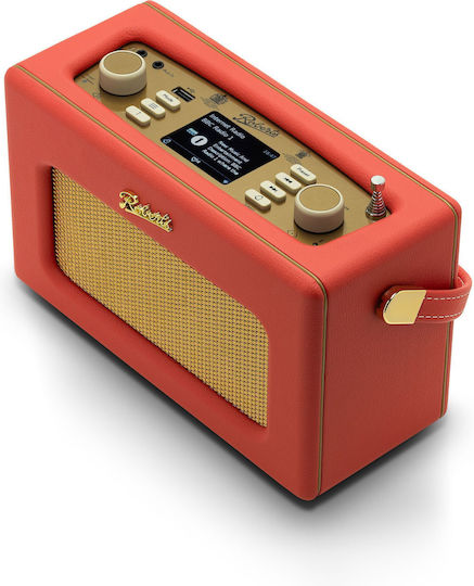 Roberts Revival IStream3L Настолен Радиоприемник DAB+ с Bluetooth и USB Класически Червен