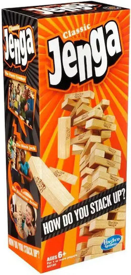 Board Game Jenga for 6+ Players 6+ Years Old (EN) Hasbro