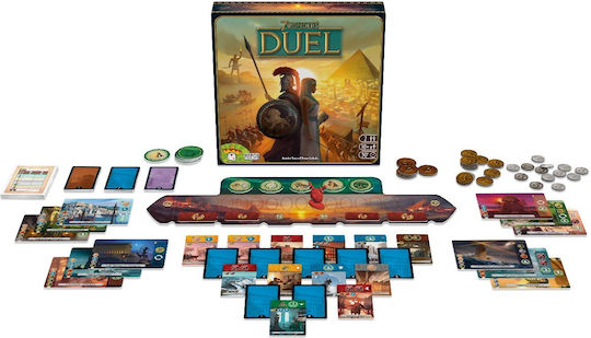 Joc de Societate 7 Wonders Duel pentru 2 Jucători 10+ Ani Asmodee