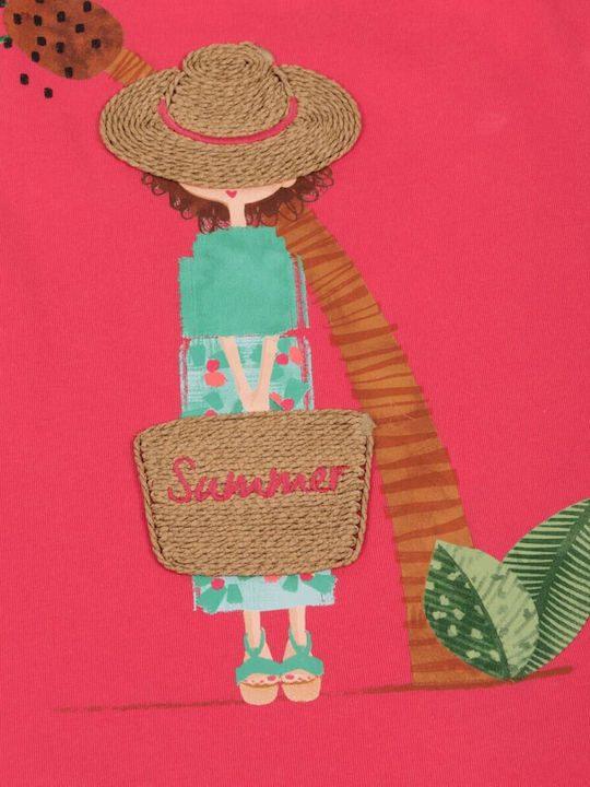 Kinderkleid Ärmellos Coral