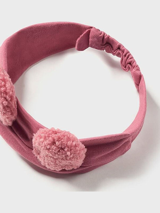 Mädchenkleid Langärmelig Gestrickt Set aus 2 mit Mantel und Zubehör Rosa