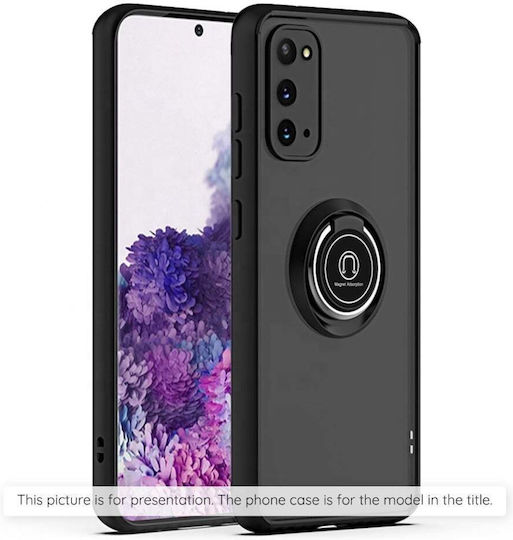 Husă Telefon Honor X5C Plus Skyddar Innovation Glinth Set Inel Magnetic Rotativ 360° Autocolant Negru