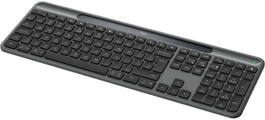 Logitech Signature Slim Solar+ K980 Kabellos Bluetooth Nur Tastatur Englisch US