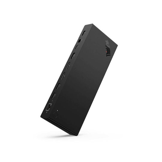 Lenovo ThinkPad Thunderbolt 4 Smart Dock Gen2 7500 Dock Docking Station with HDMI/DisplayPort 4K PD Ethernet and Support for 4 Monitors Black