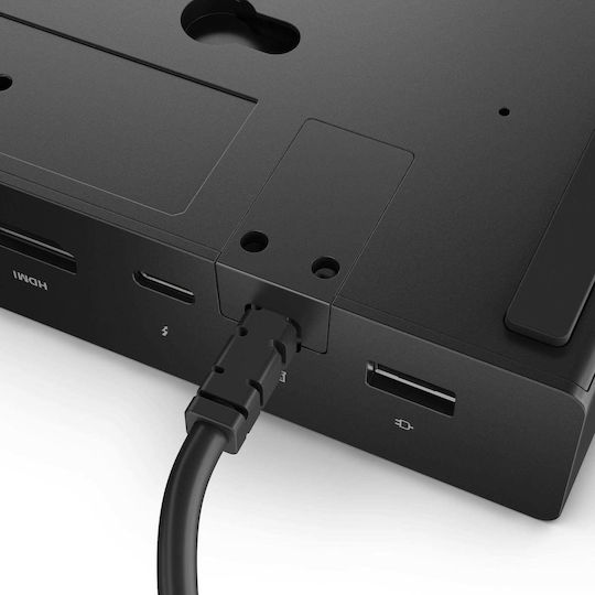 Lenovo ThinkPad Thunderbolt 4 Smart Dock Gen2 7500 Dock Docking Station with HDMI/DisplayPort 4K PD Ethernet and Support for 4 Monitors Black