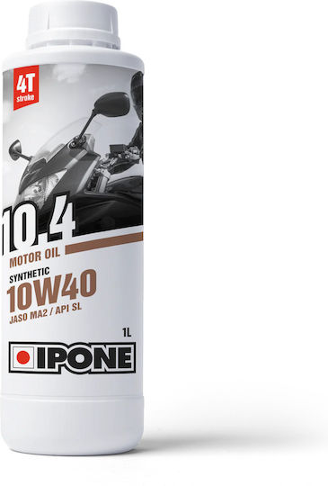 Ipone 10.4 Semi-synthetic Motorcycle Oil for Four-Stroke Engines 10W-40 1lt