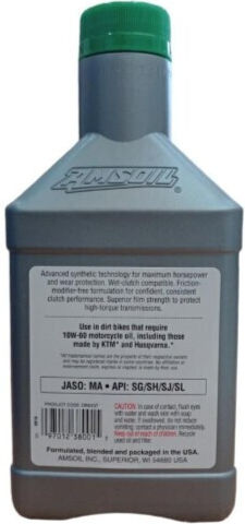 Amsoil LAD0392 Синтетична Масло за скоростна кутия на мотоциклети 10W-60 960ml