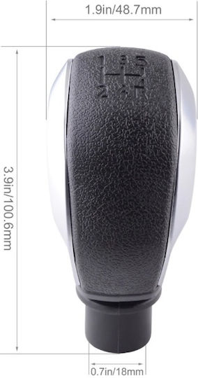Shift Knob Citroen for Citroen Saxo Peugeot black