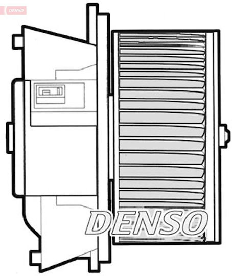Belüftungsgehäuseplatine Fiat Doblo Cargo 223 Denso Dea09042