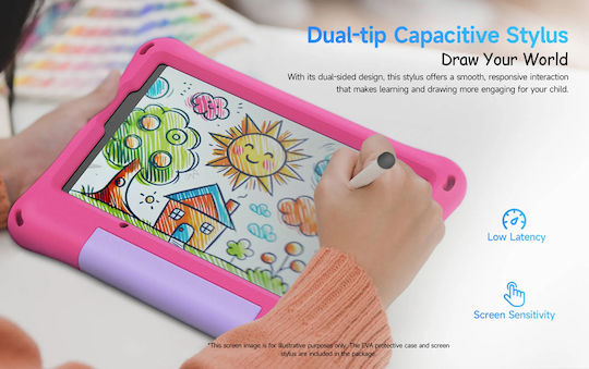 Ulefone Tab A9 Pro Kids 4G 8.68" (4GB/128GB) Μπλε