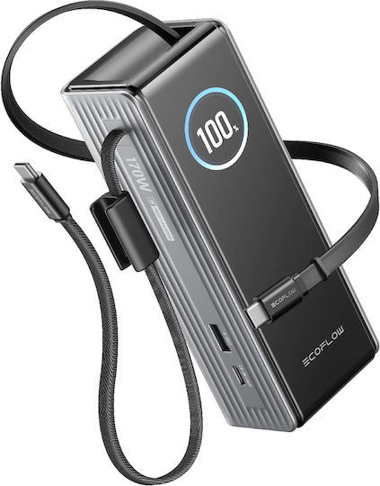 EcoFlow Rapid Power Bank 25000mAh 170W Quick Charge 3.0 Black