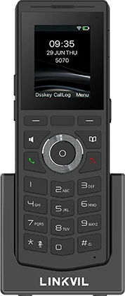 Fanvil Schnurlos IP-Telefon in Schwarz