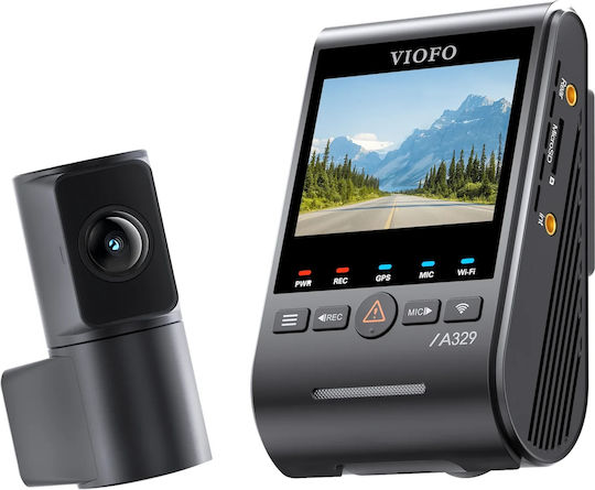 Viofo Set Camera DVR Auto 4K pentru Parbriz & Camera de Marsarier