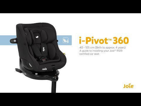 Joie i-Pivot 360° Autositz i-Size mit Isofix Black