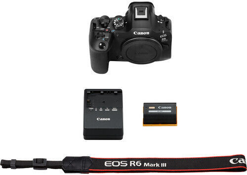 Canon EOS R6 Mark III Mirrorless Camera Body Black