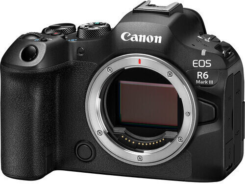 Canon EOS R6 Mark III Mirrorless Camera Body Black