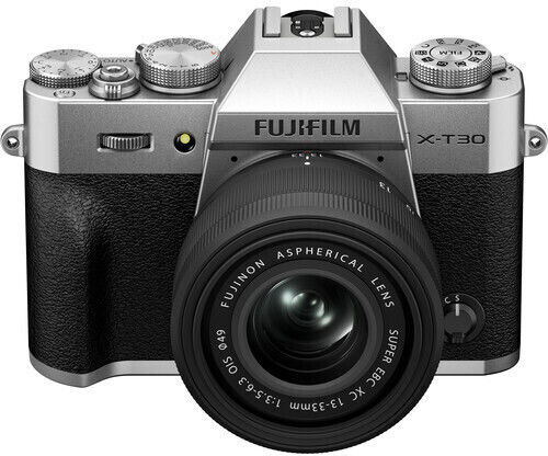 Fujifilm X-T30 III Mirrorless Cameră Kit (XC 13-33mm F3.5-6.3 OIS) Argintie