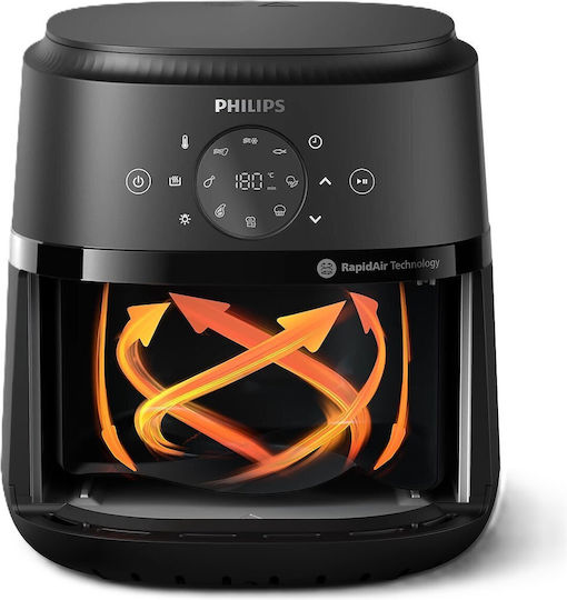 Philips Еър Фрайър 4.2лт Черен NA229/00