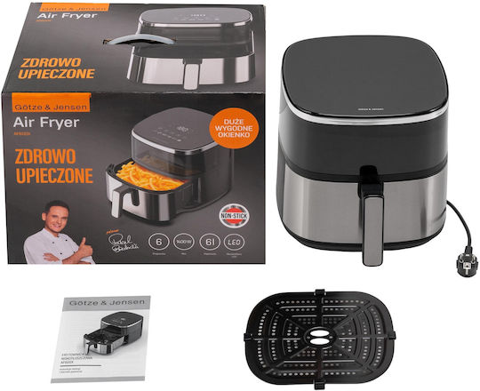 Air Fryer 6lt Μαύρο