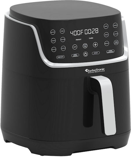 Turbotronic Air Fryer 8lt Μαύρο TT-AF13D