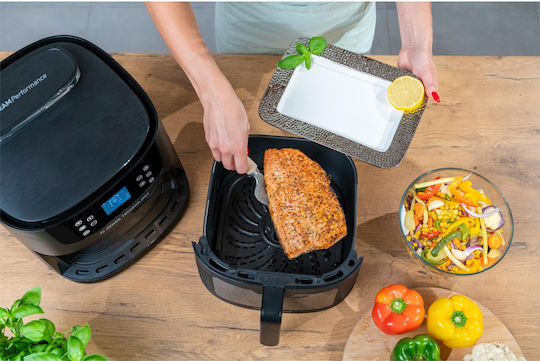 Gotze & Jensen Air Fryer with Wi-Fi 8lt Black