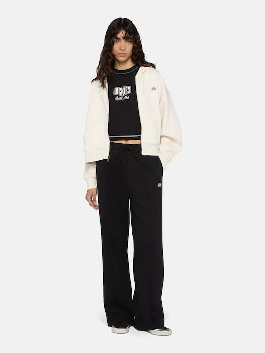 Oakport Damen Sweatshirtjacke Kapuzen Ecru