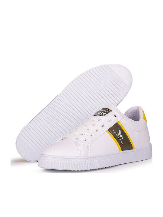 Adidași Pentru Bărbați Albi și Galbeni