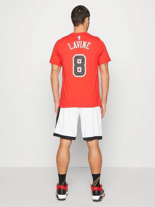Nike NBA Chicago Bulls Essentials T-shirt Κόκκινο