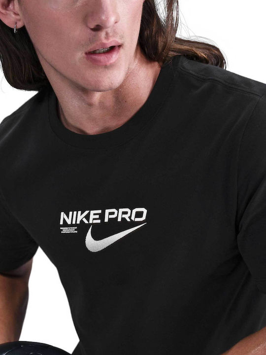 Dri-fit Dri-Fit Спортна Тениска Черна